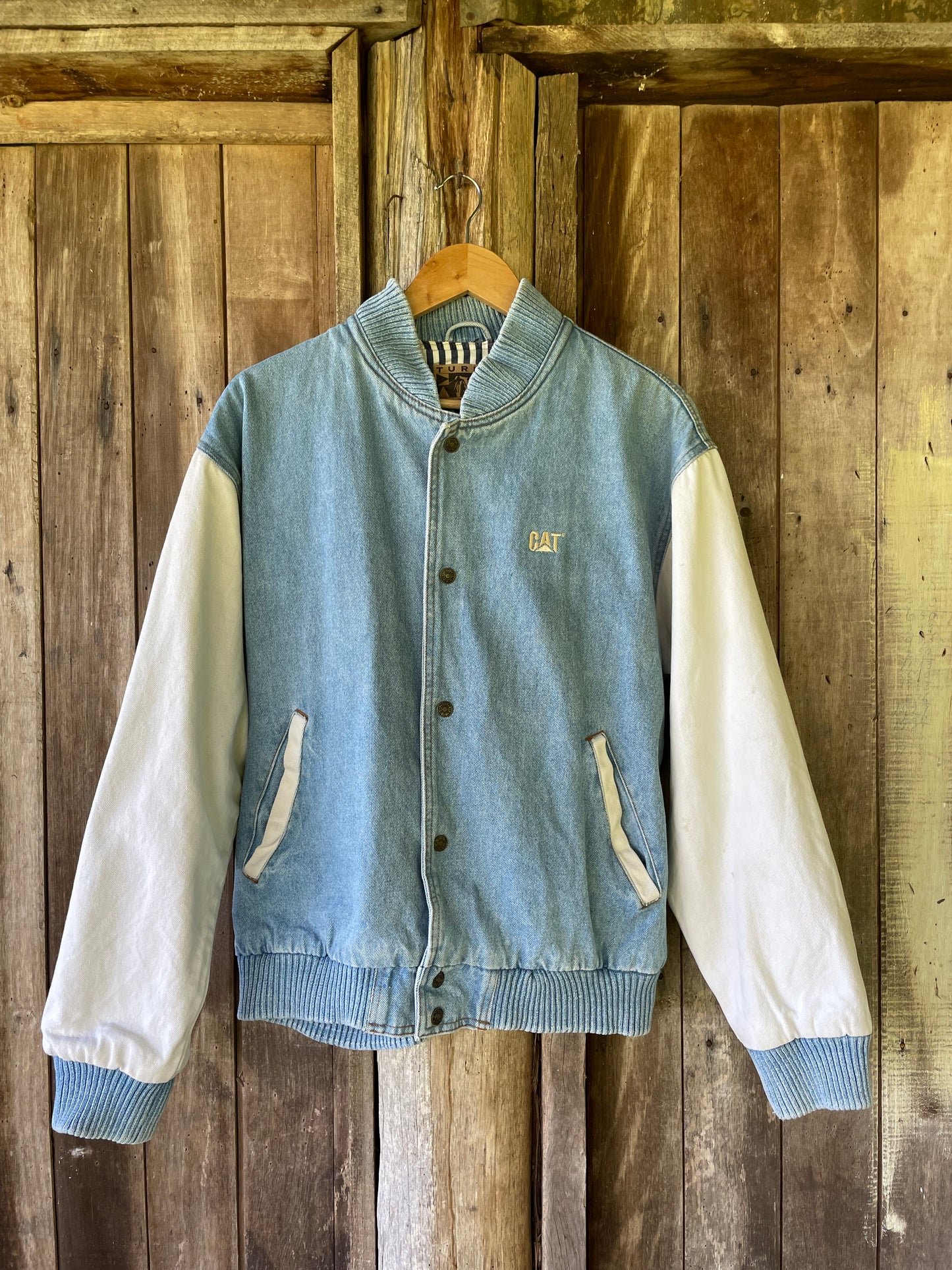 Denim bomber jacket (M/L)