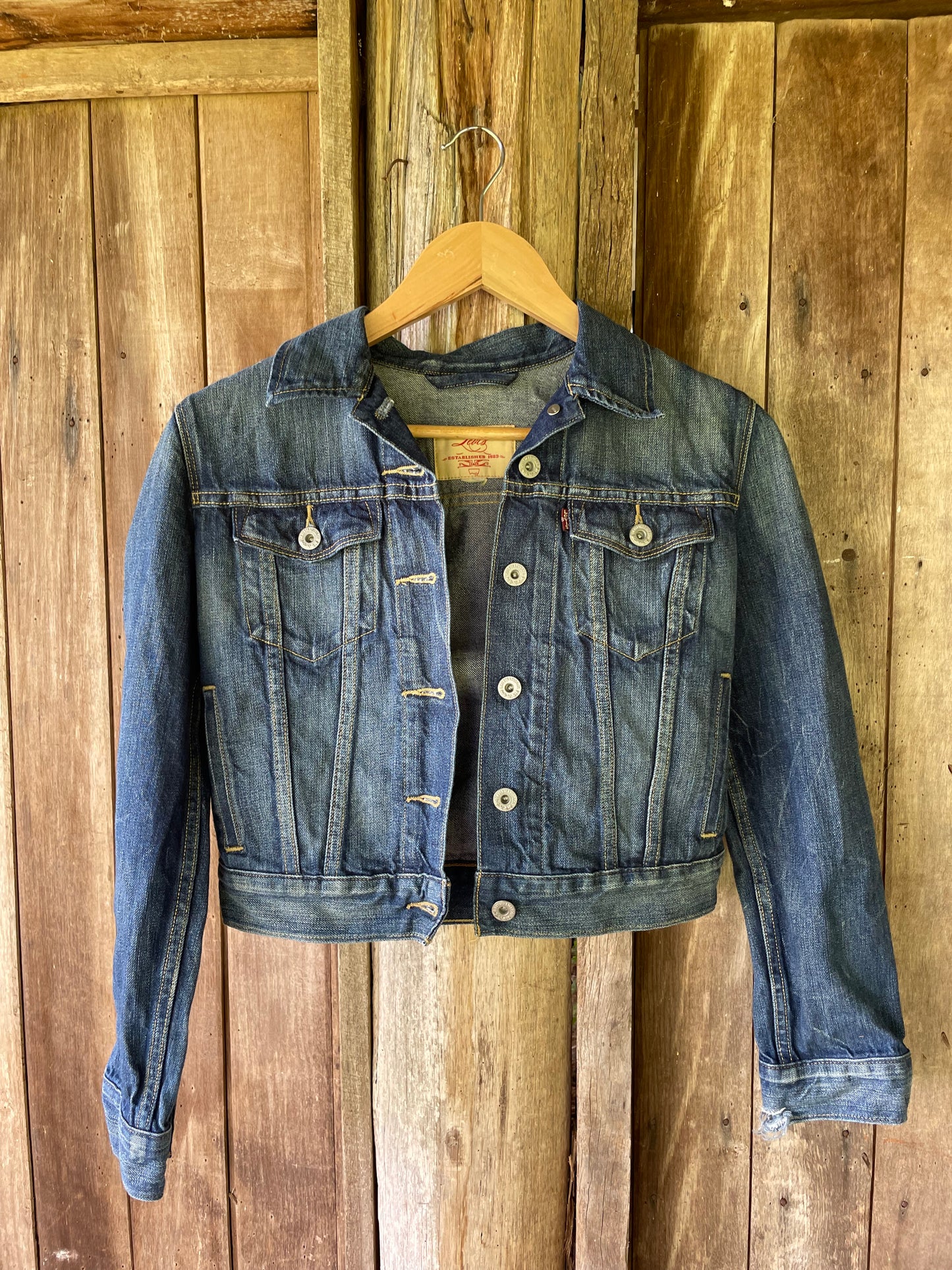 Cropped Levi jacket (XS)