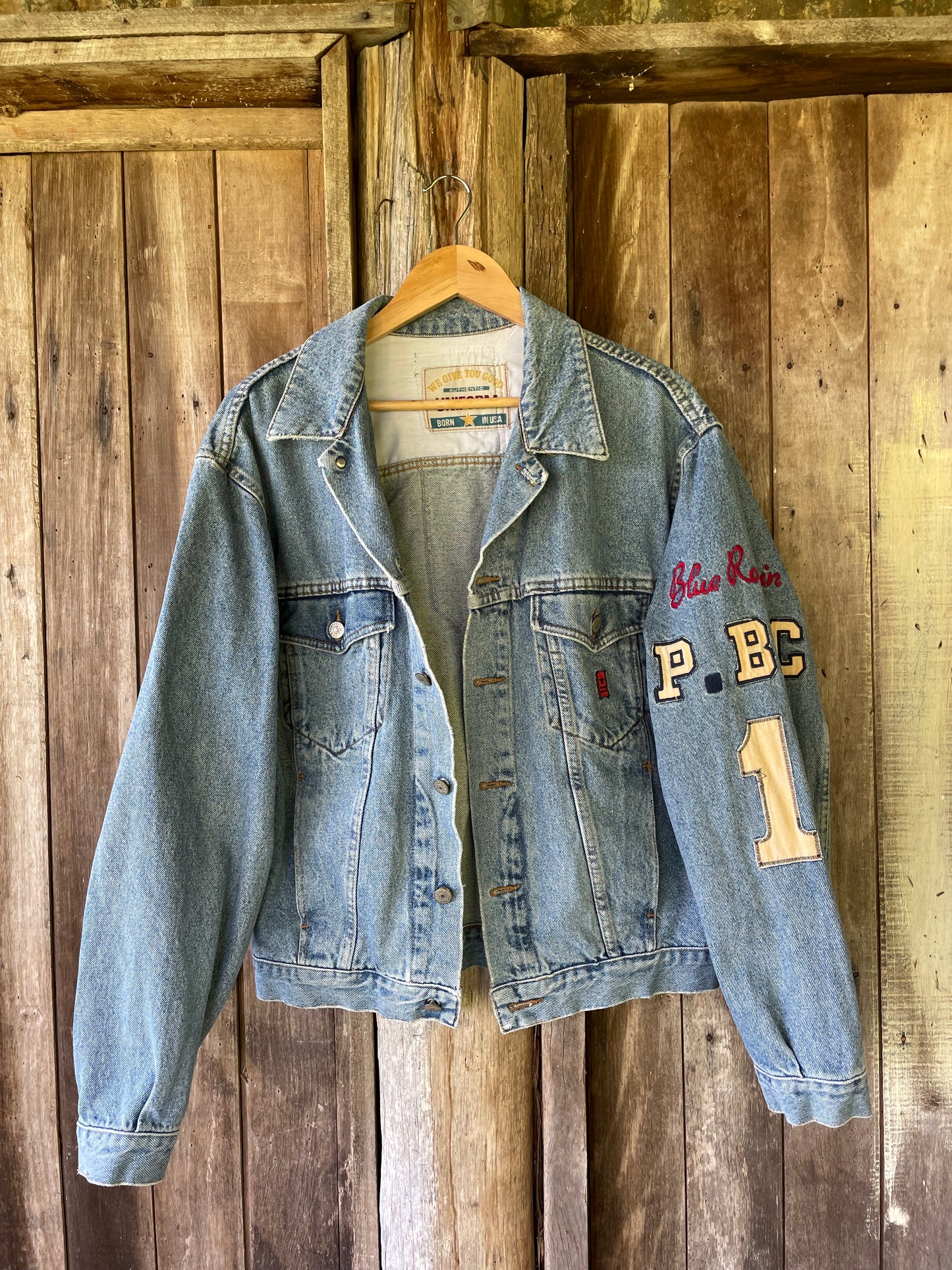 Vintage denim jacket (M/L)