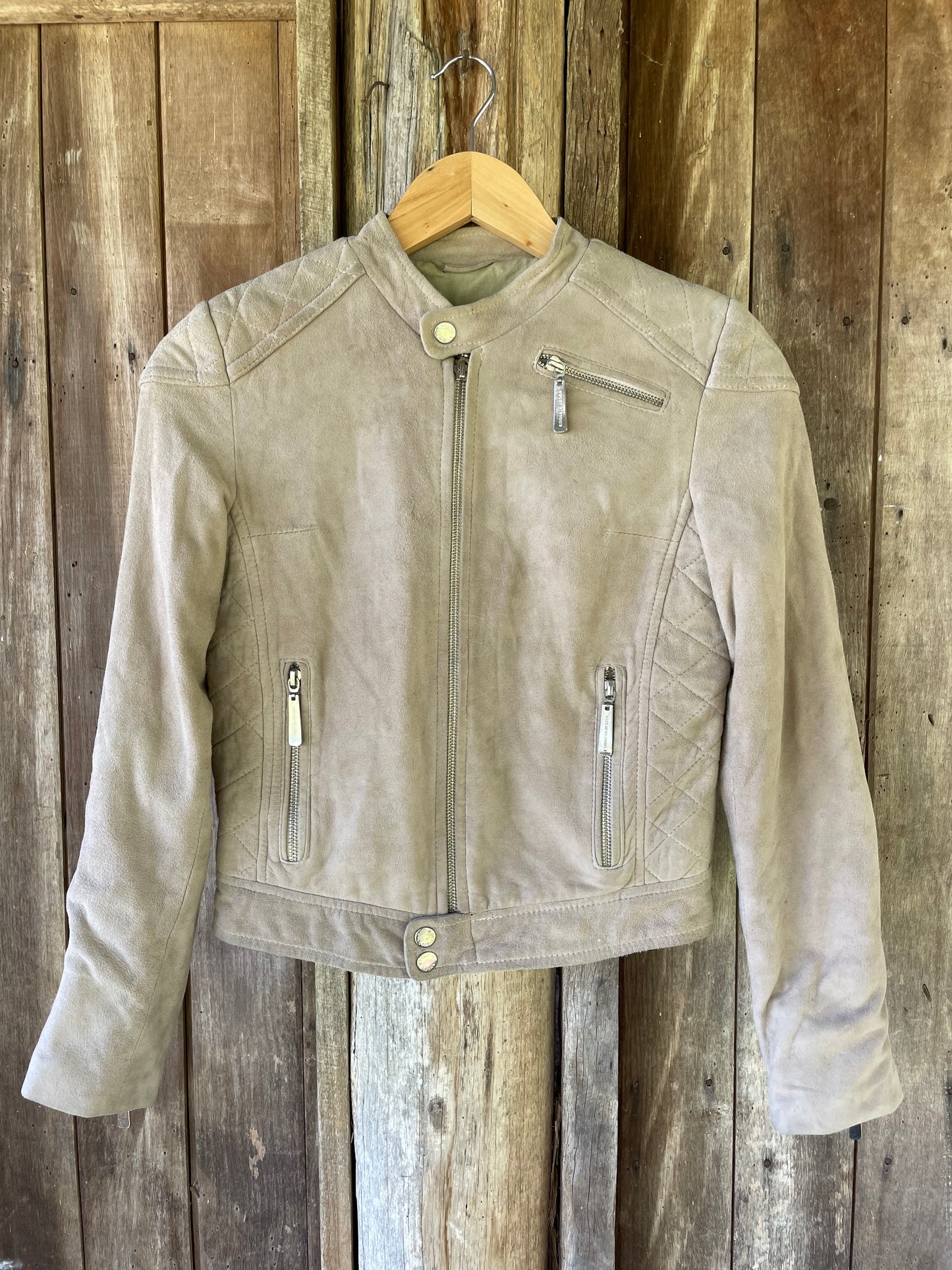 Suede jacket (XS)