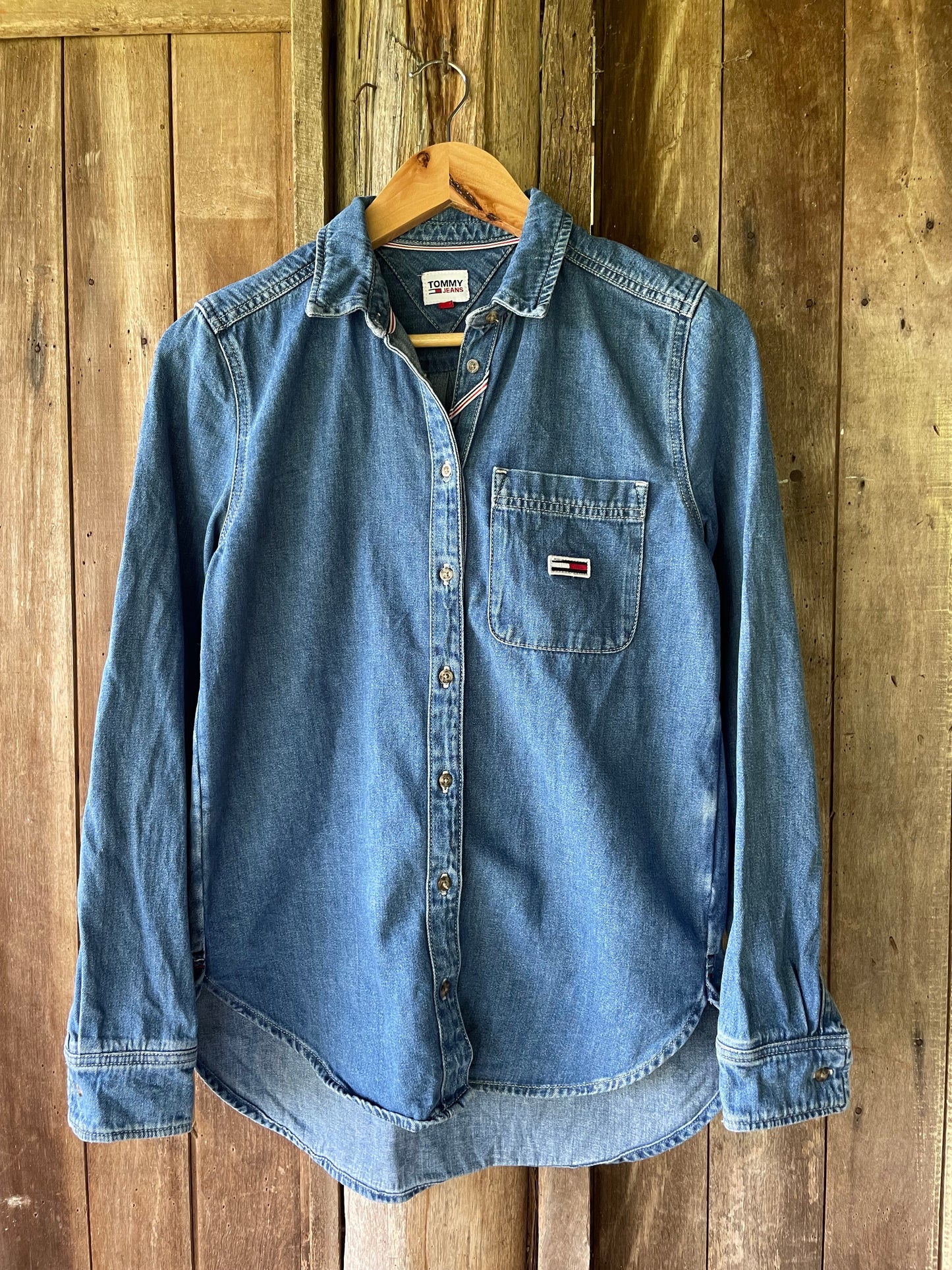 Denim Tommy Hilfiger shirt (S)
