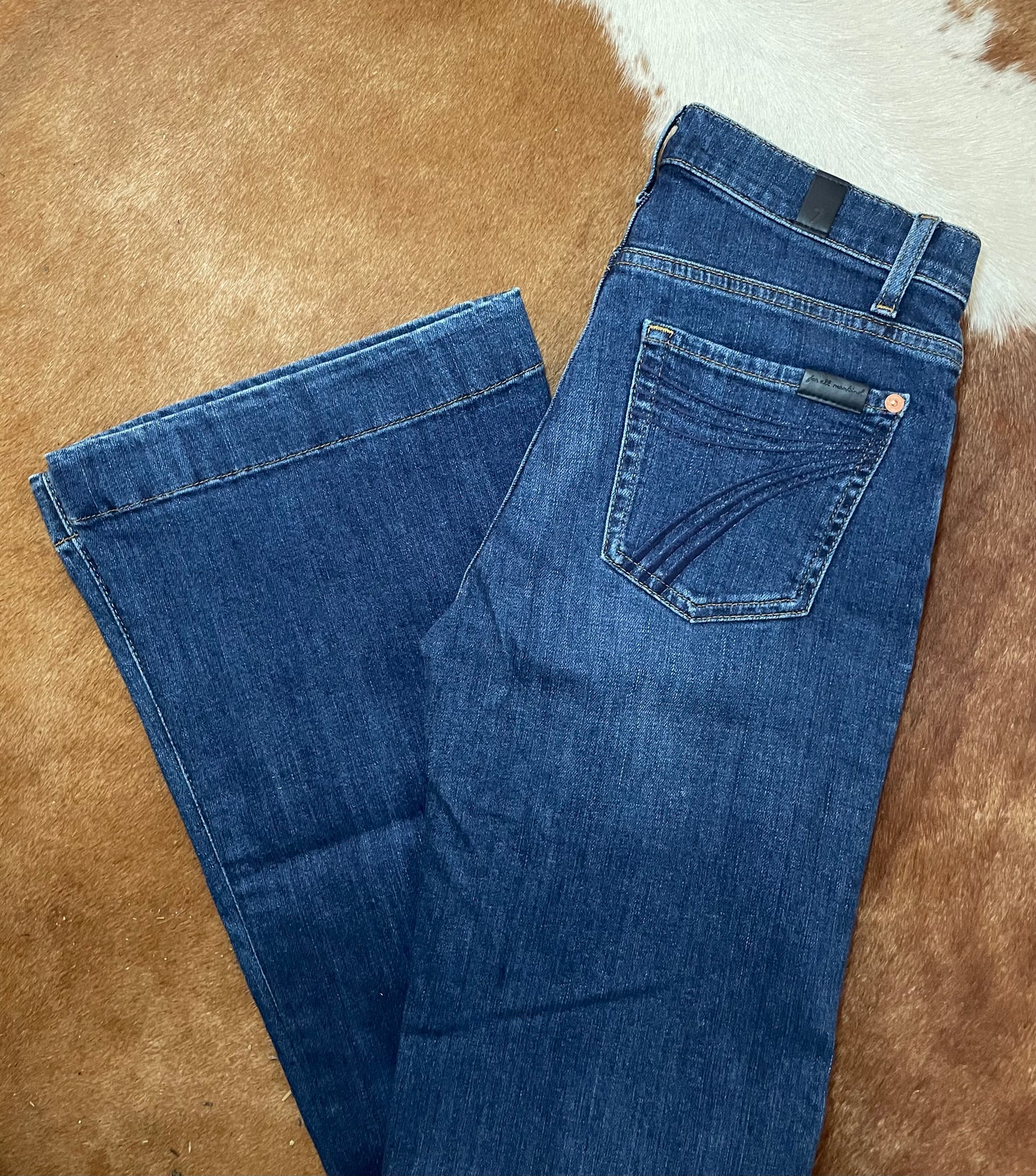 7 For All Man Kind Dojo - dark wash