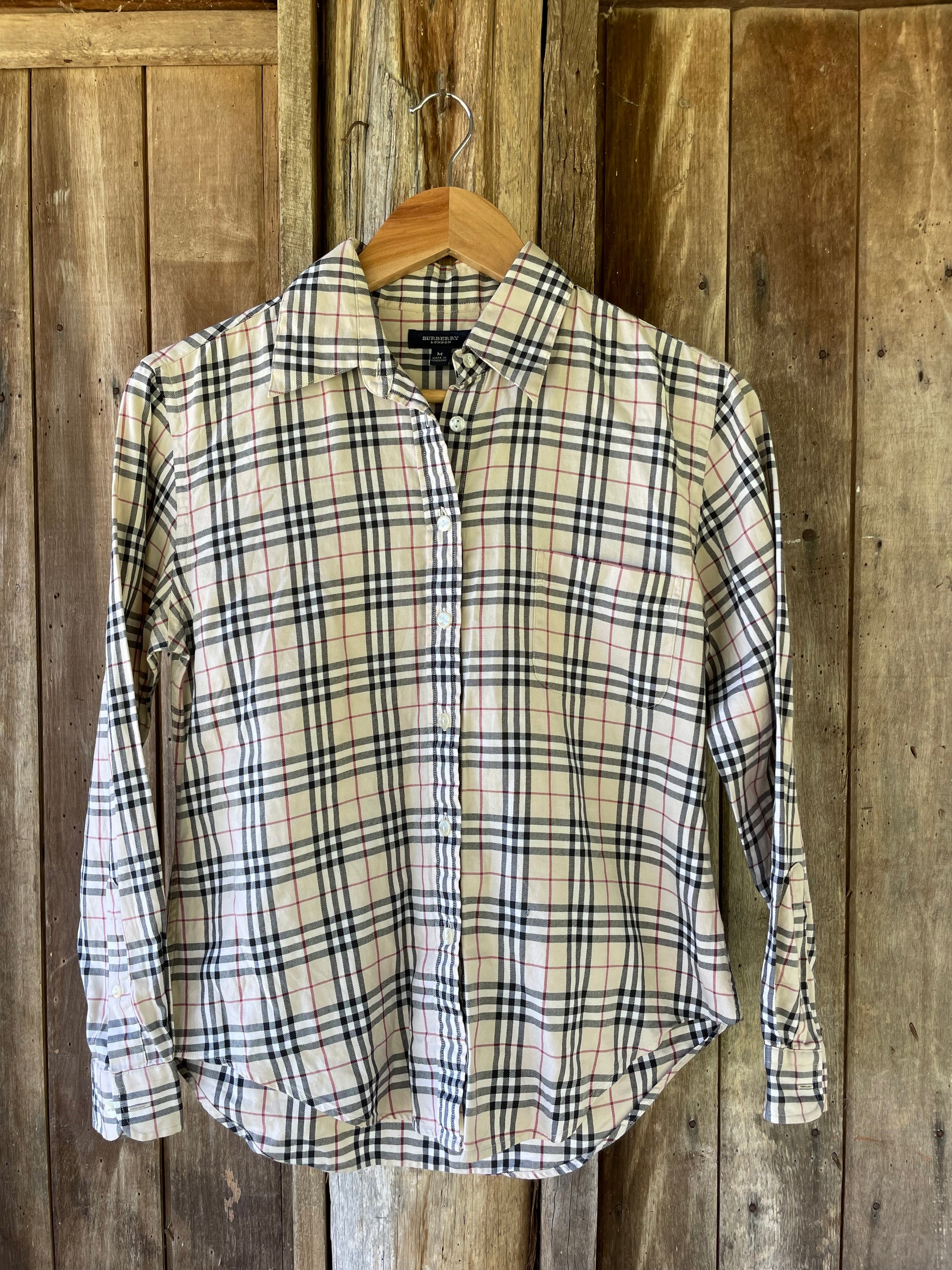 Burberry Shirt (S) Jean and Ro Burberry Shirt (S) Jean and Ro