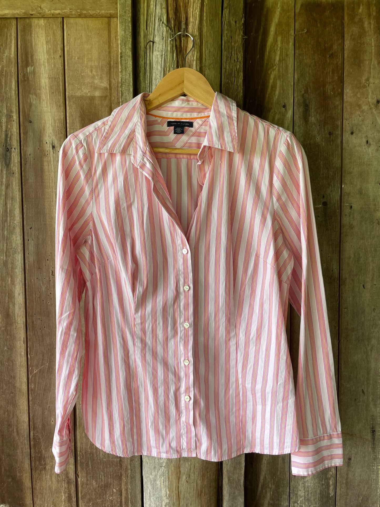 Striped Tommy Hilfiger shirt (L)