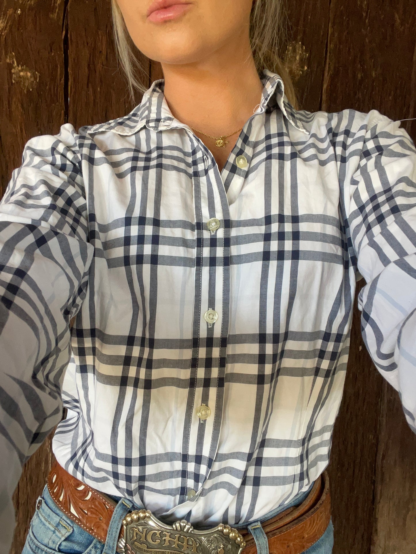 Burberry shirt (M)