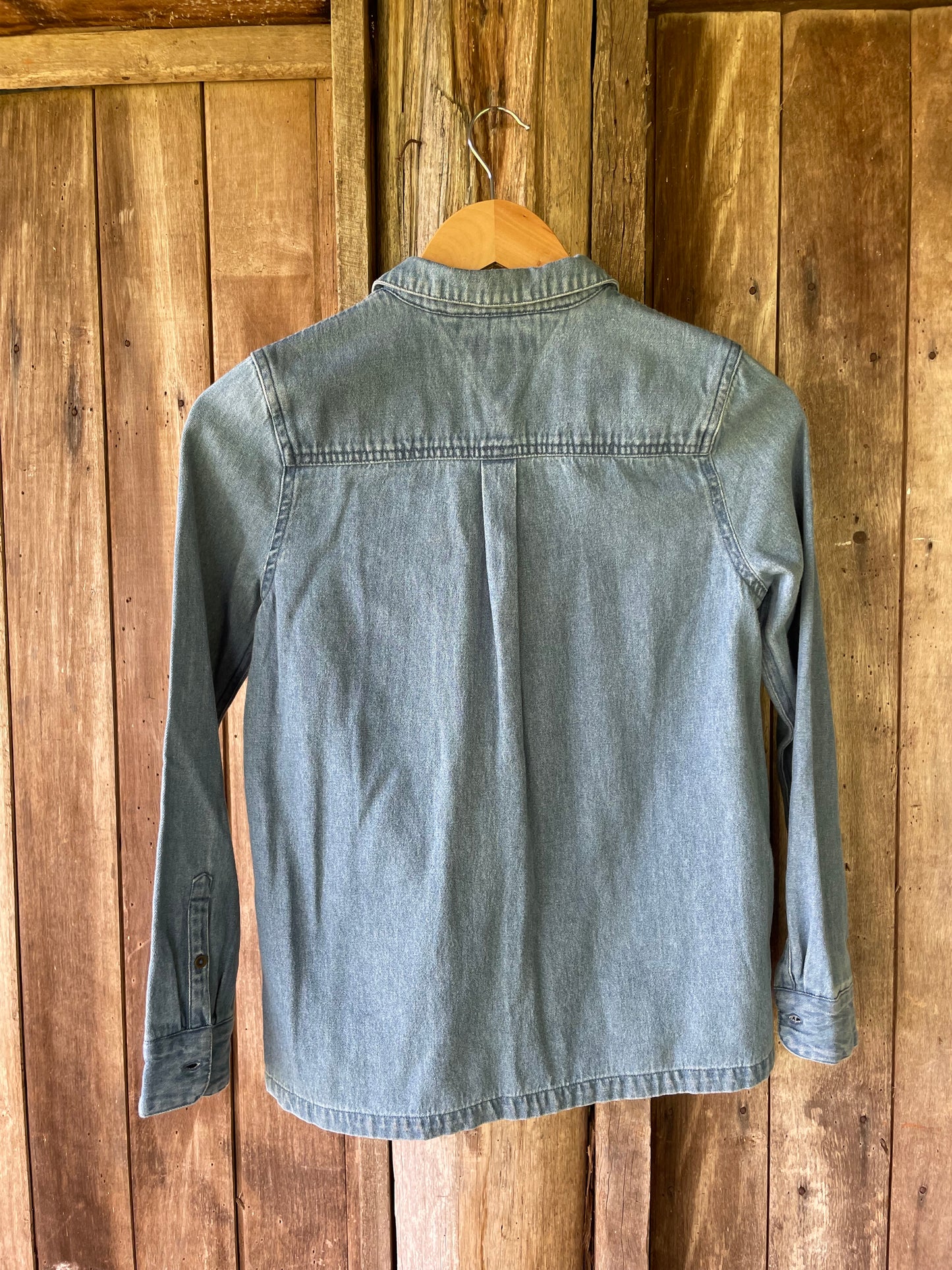 Kids denim tommy shirt (11-12)