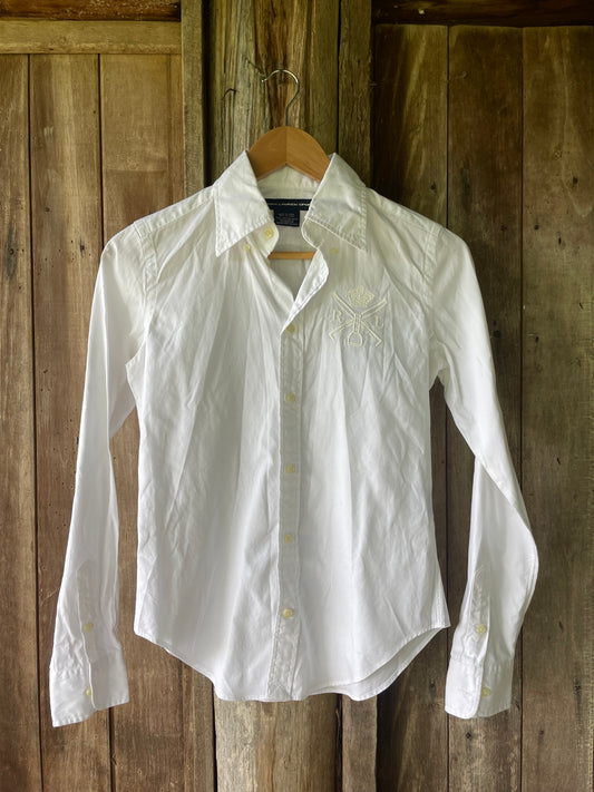 White Ralph Lauren shirt