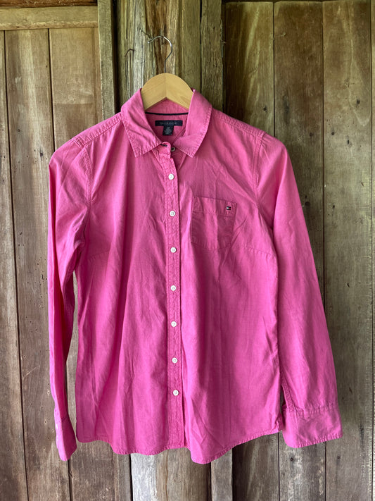 Pink Tommy Hilfiger shirt (S)