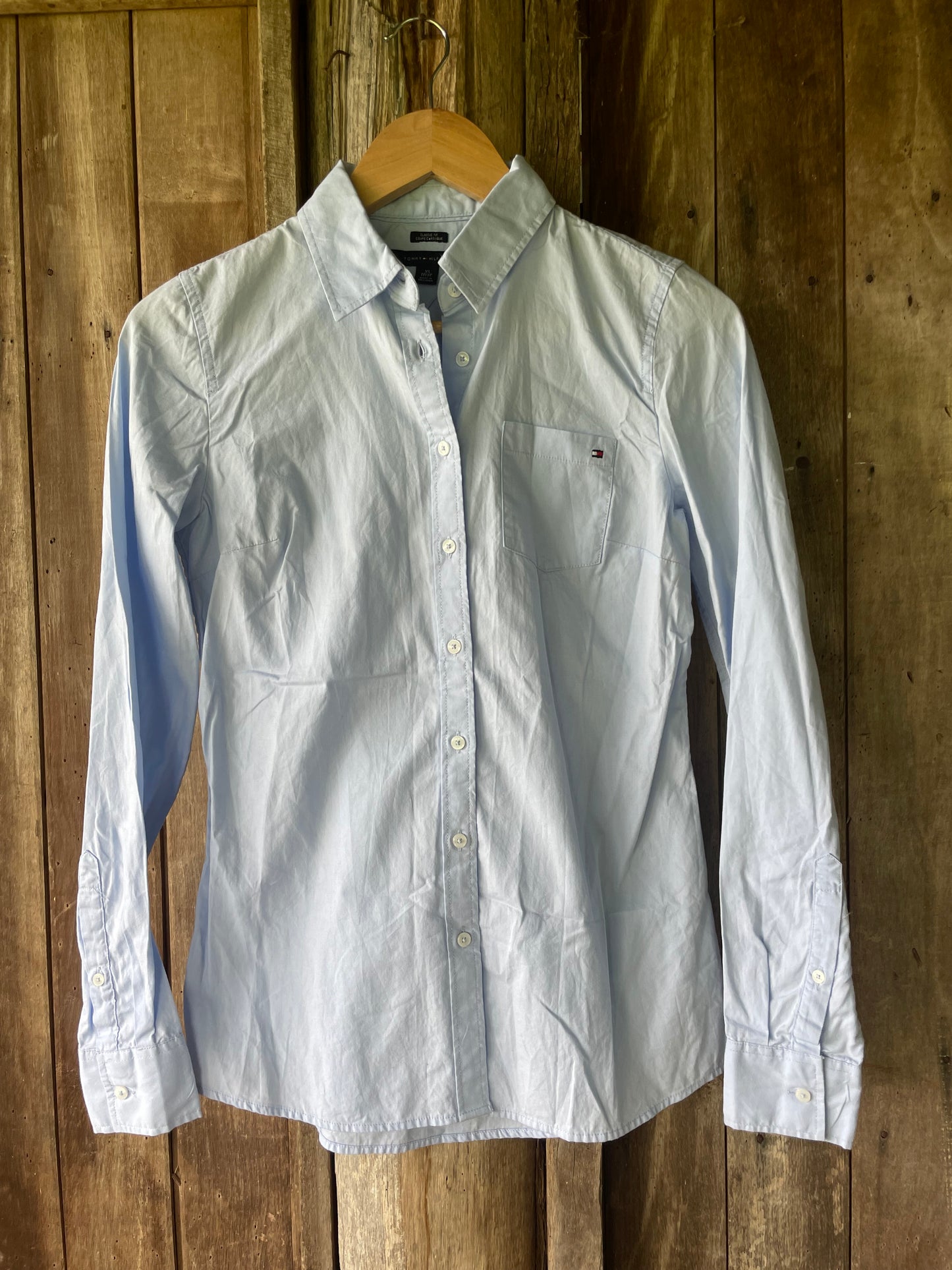Blue Tommy Hilfiger shirt (XS)