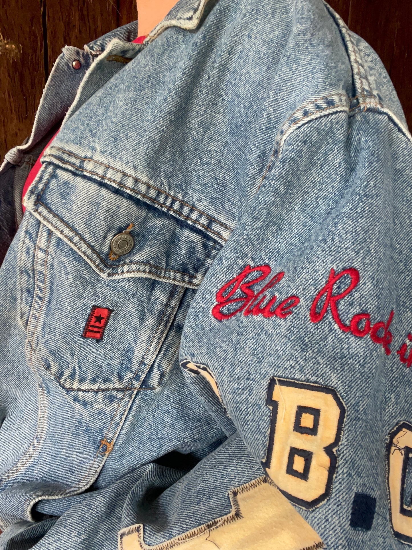Vintage denim jacket (M/L)